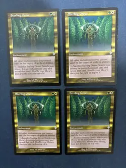 MTG 4X INVASION STERLING GROVE MAGIC THE GATHERING ENGLISH ENCHANTMENT UNCOMMON - Image 5