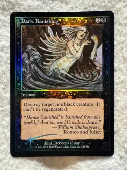MTG - Dark Banishing - 7th Edition - Foil - NM - Free shipping! - Image 1