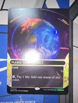 MTG - Edge of Eternities - Mana Confluence (Borderless) #0025 - Near Mint Foil - Image 1