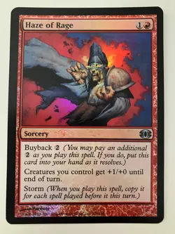 Haze of Rage - **FOIL** - Future Sight - NM/LP - Magic the Gathering - Single - Image 1
