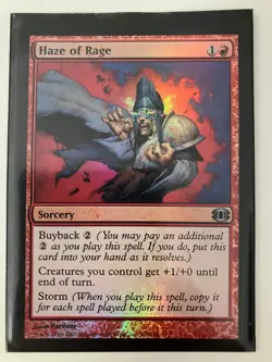 Haze of Rage - **FOIL** - Future Sight - NM/LP - Magic the Gathering - Single - Image 4