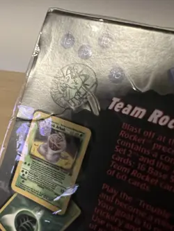 Pokemon Team Rocket Trouble Theme Deck New Sealed Signed By Ted Lewis “Giovanni” - Image 5