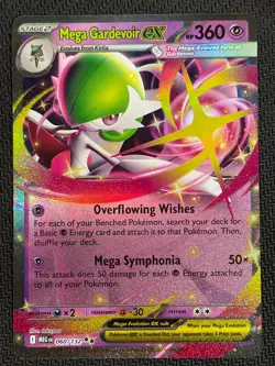 Mega Gardevoir ex 060/132 Mega Evolution Double Rare Pokemon TCG - Image 1