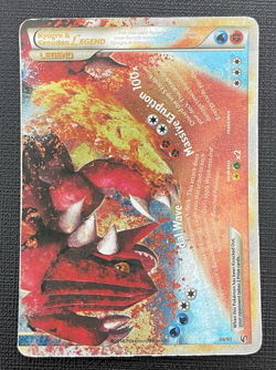 Kyogre Groudon Legend #88/90 Bottom Half Undaunted Pokemon Ultra Rare 2010 - Image 1