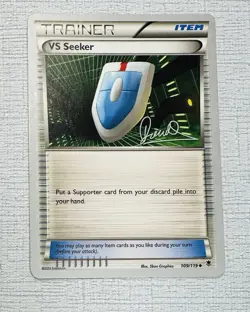 VS Seeker 109/119 XY Phantom Forces Trainer Item Pokemon - NM - Image 1