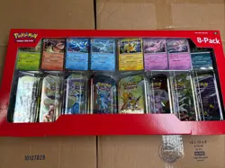 Pokemon: Prismatic Evolutions Mini Tin 8-Pack - Costco - Complete Art Set - New - Image 1