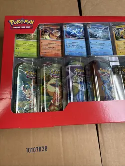 Pokemon: Prismatic Evolutions Mini Tin 8-Pack - Costco - Complete Art Set - New - Image 2