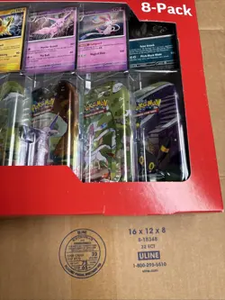 Pokemon: Prismatic Evolutions Mini Tin 8-Pack - Costco - Complete Art Set - New - Image 4