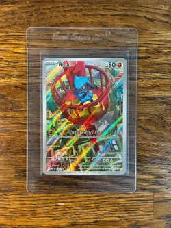 Riolu Mega Evolutions 010 Black Star Promo Pokemon Center Stamped - Image 1