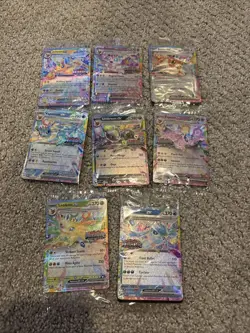 Pokemon SEALED Set of 8 Prismatic Evolutions Surprise Box Eeveelutions Promos!! - Image 1