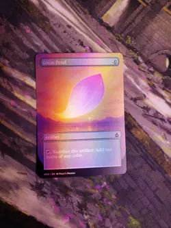 Lotus Petal FOIL Proxy Playtest Card with Custom Art Design - Image 5