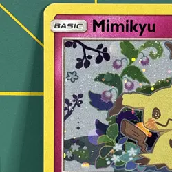 *Swirl* Mimikyu Promo SM163 Team Up Blister Pokemon Card Sun & Moon - Image 5