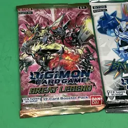 Digimon English Trading Cards Release Special Booster V1.5 Bt03-05 (3 Packs) #9 - Image 2