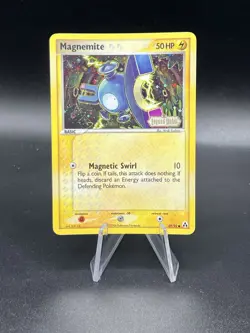 Magnemite 59/92 Legend Maker Reverse Holo Card Pokemon TCG Stamped NM AS3 - Image 1
