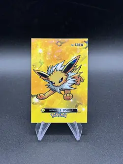 Jolteon 135 Pokemon 2024 Card Database 1 Cracked Ice Holo Peru US Seller - Image 1
