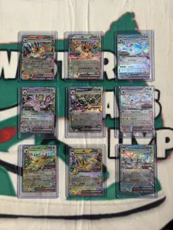 All 9 Eeveelutions Prismatic Evolutions Stamped Promo Cards NM Pokemon TCG - Image 1