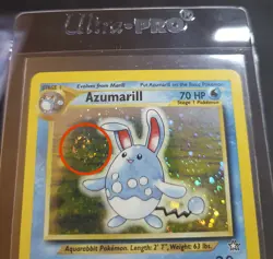 Azumarill 2/111 Holo Swirl - Neo Genesis - Pokemon Card - Excellent Condition - Image 3
