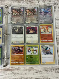 Pokemon Card Collection Binder Lot 5 Pages Burger King MP - HP Medium To Heavy - Image 4