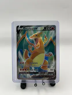Charizard V - 153/172 - Pokemon Brilliant Stars Sword Shield Full Art Card NM - Image 1