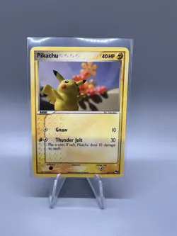Pokemon Pikachu 16/17 EX Delta Species 2005 Trading Card by Yuka Morii - Image 1
