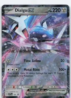 Dialga ex - 180 Promo Holo SV: Scarlet & Violet Promo Cards NM Pokemon - Image 1