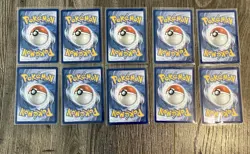 Pokemon TCG Mega Evolution Double Rare EX Complete 10-Card Lot - Image 2