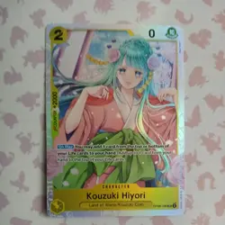 OP06-106 Kouzuki Hiyori : Super Rare One Piece English TCG Card CCG - Image 1