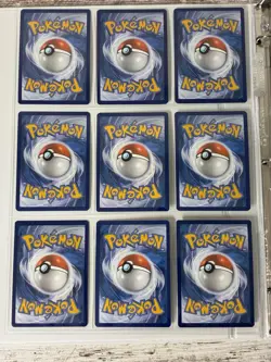 Pokemon Go Card Collection Binder Lot 5 Pages Holo Modern LP/NM Vintage HP/MP - Image 3