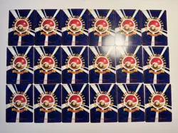24 Card Pokemon Japanese Gym Decks Set Vintage Lot - NO RARITY! US SELLER - Image 2