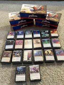 Magic the Gathering Spider-Man Lot of Over 2,100 Cards Foils Borderless - Image 1