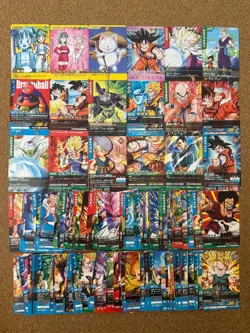 dragon ball card game data carddass 2005~2008 anime card 120set lot - Image 1