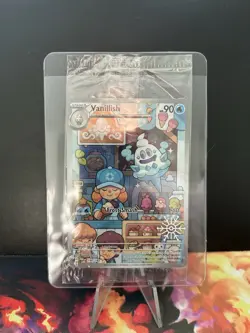 Vanillish 190/182 (Holiday Calendar) Stamped Promo Pokemon Card SEALED - Image 1