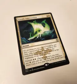 Cosmic Intervention Commander: Kaldheim Regular MTG NM - Image 2