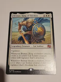 Brimaz, King of Oreskos (Anime) #58 (NM) Foundations Jumpstart J25 Magic MTG - Image 1
