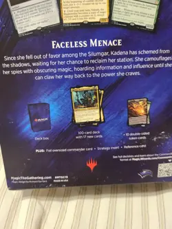 MTG Magic Faceless Menace Commander 2019 New Sealed Deck SeePics - Image 4