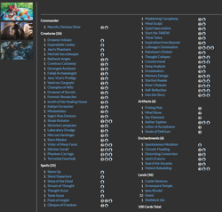 Neerdiv, Devious Diver MTG EDH Commander Deck! Mono Blue Mill! - Image 2