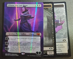 1x M/NM FOIL Liliana, The Last Hope + tokens Guilds of Ravnica - Mythic Edition - Image 1