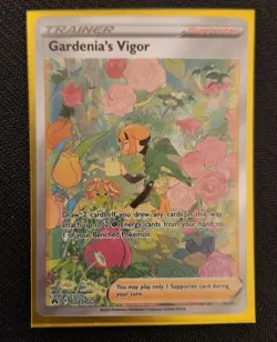 Pokemon Gardenia's Vigor GG61/GG70 Crown Zenith: Galarian Gallery - Trainer - Image 3