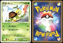 TURTWIG 017/DP-P WORLD HOBBY FAIR POKEMON JAPANESE PROMO 2006 LIGHT PLAYED - Image 1