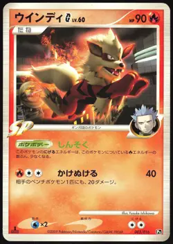 ARCANINE G 003/016 CHARIZARD C HALF DECK POKEMON JAPANESE 2009 LP - Image 2