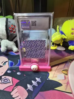 CGC 6 EX/NM Mew #D82 👻 GHOST Rare Holo - Super DX Amada Pokemon Sticker 1998 - Image 2