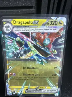 Pokemon TCG S&V Prismatic Evolutions Double Rare Holo Card Dragapult EX 73/131 - Image 1