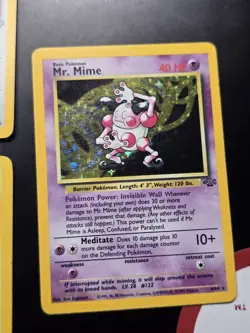 Pokemon TCG Card Lot: Vaporeon, Pidgeot, Kangaskhan, Electrode, Mr. Mime - Image 5