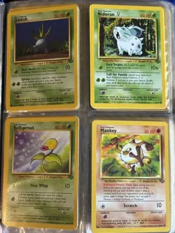 Vintage 1999 Pokemon Card Lot | TCG WOTC - Jungle Set - 8 Cards Variety - Image 3
