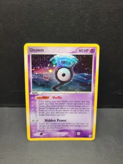 Pokemon 2005 EX Unseen Forces #G/28 Unknown-Holo Card - LP - Image 1