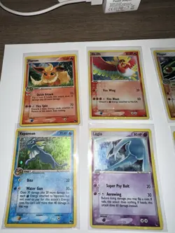 Pokemon TCG Pop Series Card Lot- 3,4,5- Lugia, Mew, Ho-Oh, Flareon, Vapereon MP - Image 2