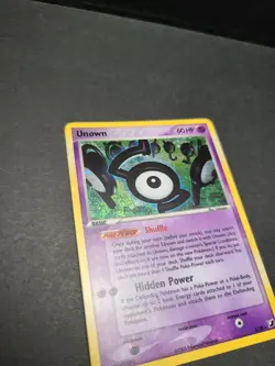 Pokemon 2005 EX Unseen Forces #S/28 Unknown-Holo Card - MP - Image 3