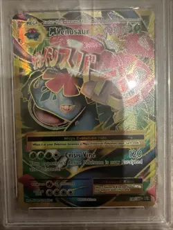 Pokemon TCG M Venusaur EX Full Art Holo Card 100/108 Mega Evolutions 2016 PSA 10 - Image 2