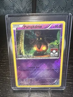 Pokemon League Championship Card Pumpkaboo 2nd Place 56/146 - Image 1