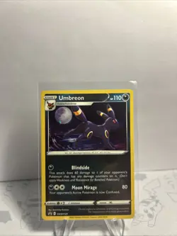 Pokemon TCG Sword & Shield Umbreon Holo Black Star Promo Card SWSH129 - Image 2
